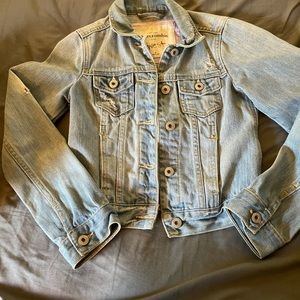Abercrombie kids denim jacket